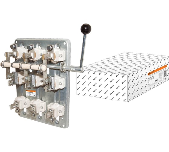 Изображение товара Рубильник TDM ELECTRIC РПБ-1/1П У3 100А, правый привод, без плавких вставок SQ0730-0031