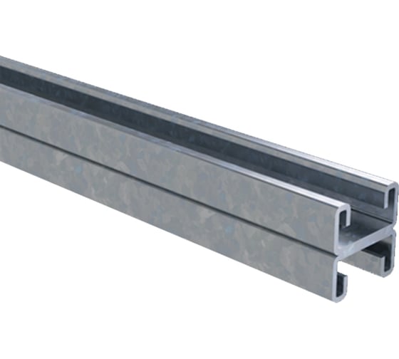 Изображение товара Двойной С-образный профиль DKC 41x41, L1800, толщина 2,5 мм, горячеоцинкованный BPD4118HDZ 41004