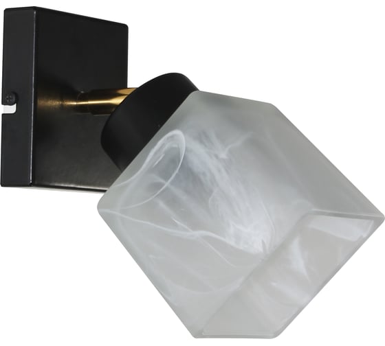 Изображение товара Светильник настенный ЭЛЕТЕХ Куби 511 черн.муар (плафон 4790) НББ 01-60-192 Е27 1005405476