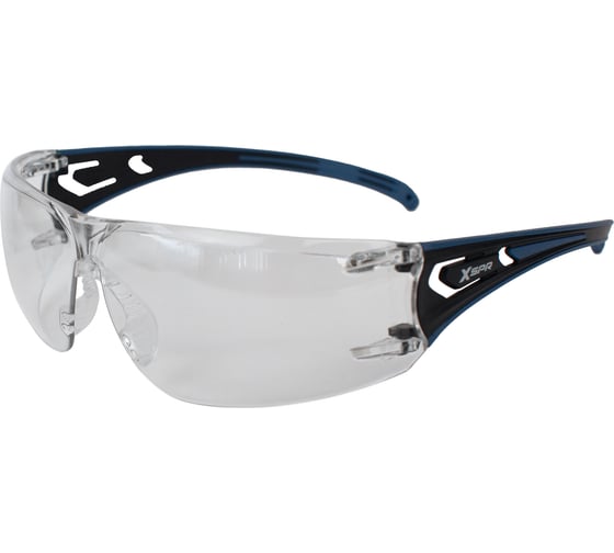 Изображение товара Очки открытые Икс-флекс XSPR линза: прозрачная, 2С-1,2, AS/AF c обеих сторон; оправа: темно-серый, синий 7192270