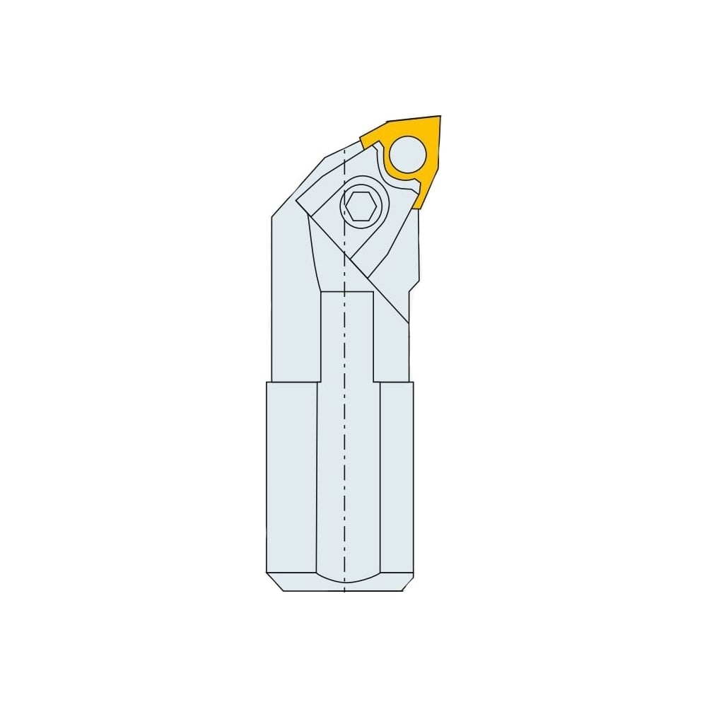 Изображение товара Державка Вега-М S25T MWLNL 08 - для станков, левая, 25 мм диаметр