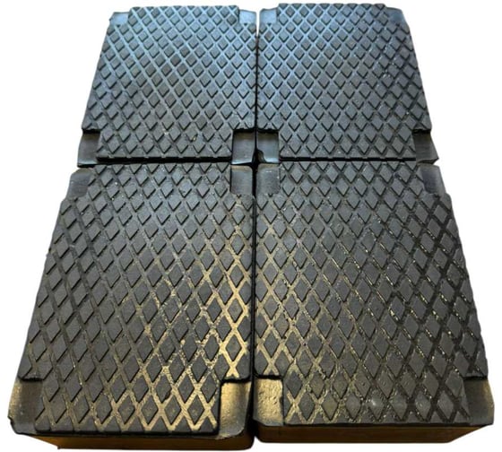 Изображение товара Накладка резиновая Great Wolf для ножничных подъемников, 4 шт, Н-70 мм GW-N1024