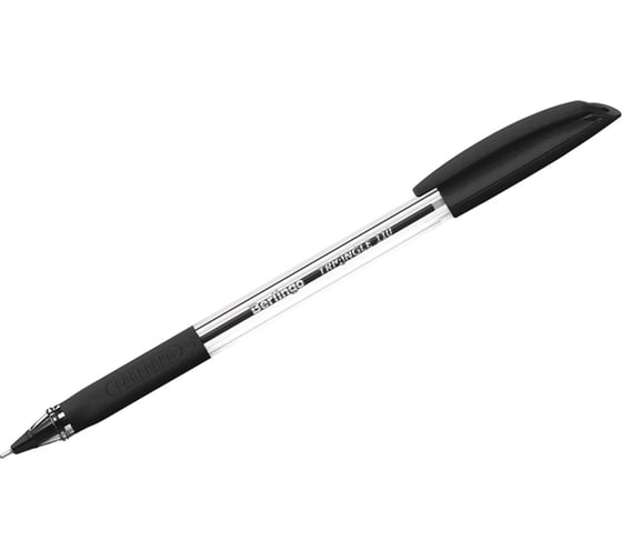 Изображение товара Набор ручек шариковых Berlingo 30 шт. в упаковке, "Triangle 110" черная, 0,7мм, трехгран., грип CBp_07111