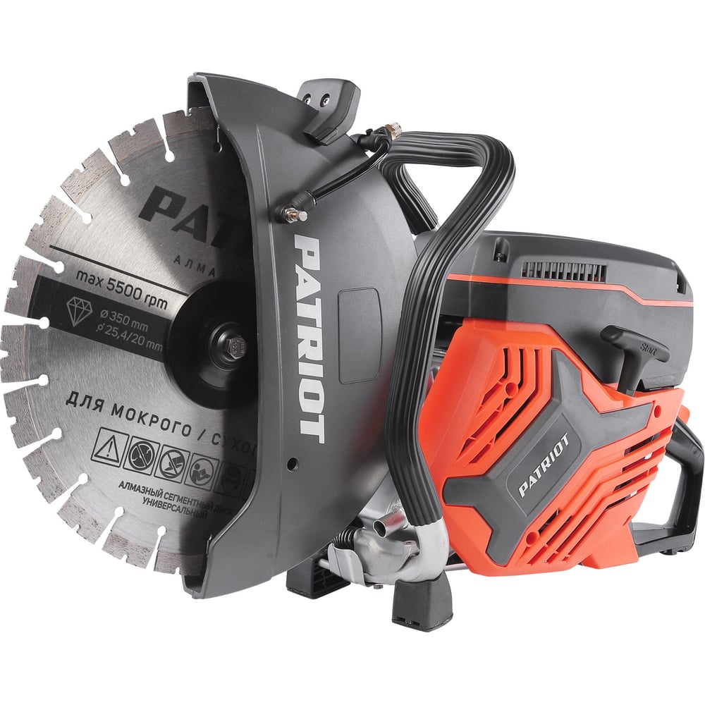 Изображение товара Бензорез Patriot Expert DSG 735M 75сс 4.8л.с. 350мм профессиональный