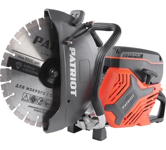 Изображение товара Бензорез Patriot Expert DSG 735M, 75 сс, 4.8 л.с, 350 мм 595102435