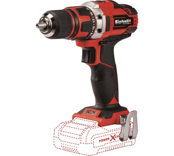 Изображение товара Аккумуляторная дрель-шуруповерт Einhell PXC TE-CD 18/40 Li-Solo 4513925