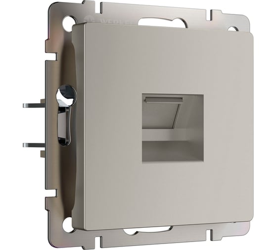 Изображение товара Розетка WERKEL W1281004 Ethernet RJ-45 (дымчатый) a069467