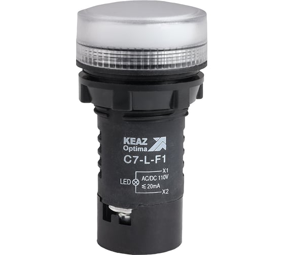 Изображение товара Лампа светодиодная КЭАЗ C7-L-F1 белая 110 В AC/DC XB7EV01GP 10 шт 362153