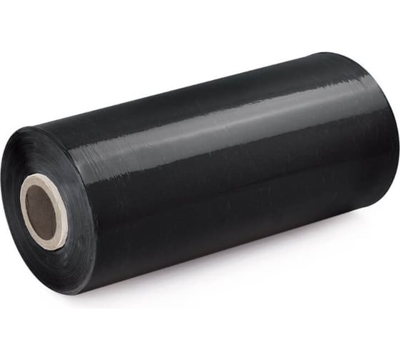Изображение товара Стрейч пленка ДМД-Упак машинная черная вторичная ролик 500мм/25мкм/11кг 2017092