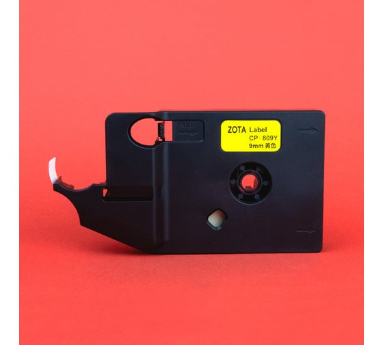 Изображение товара Лента Формат СТ жёлтая 9мм для принтера CP819 (16м) CP-809Y