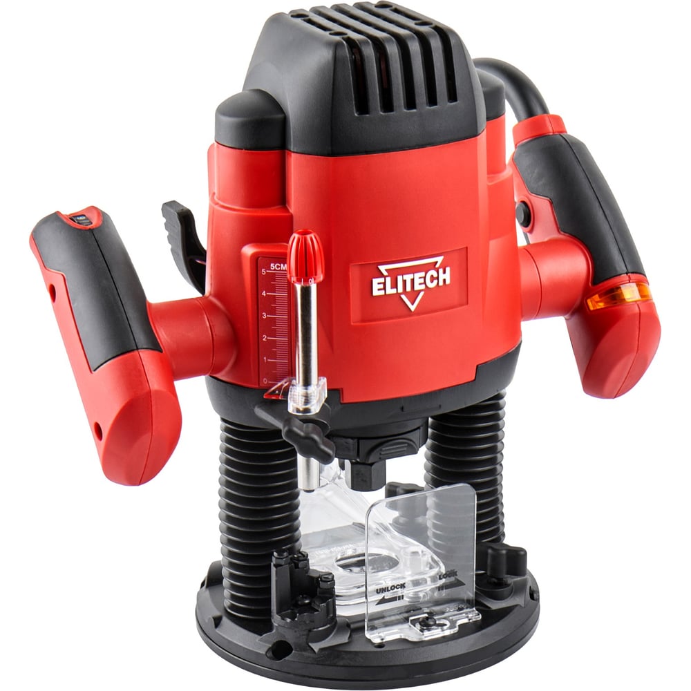 Изображение товара Фрезер ELITECH Ф 1300Э мощностью 1300 Вт с цангами 6 и 8 мм