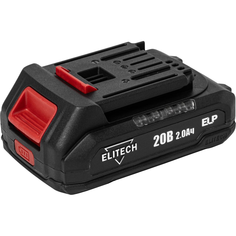 Изображение товара Аккумулятор Elitech АКБ2020С 20V 2.0А*ч для полупрофессиональных инструментов