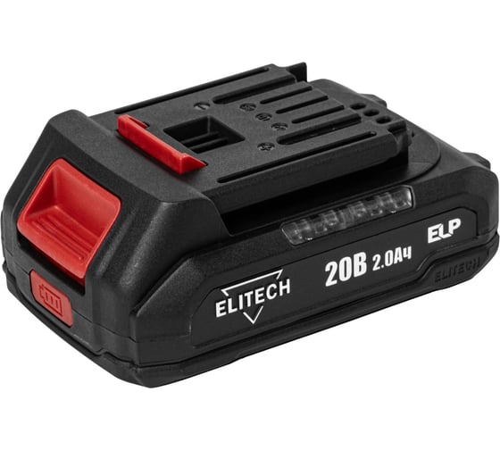 Изображение товара Батарея аккумуляторная Elitech АКБ2020С (20В, 2Ач, серия ELP) 205829