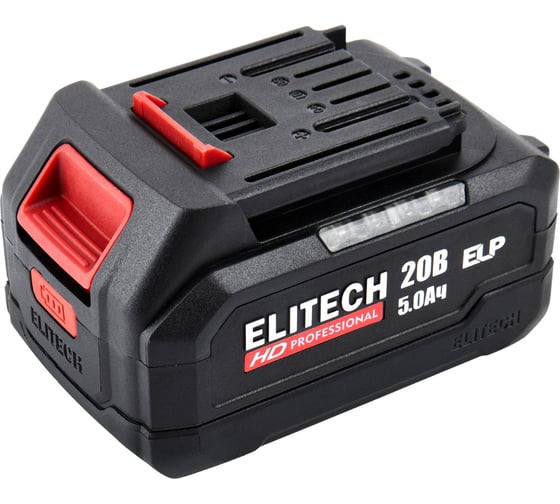 Изображение товара Батарея аккумуляторная Elitech RCB2050S (20В, 5Ач, ELP) HD 205872