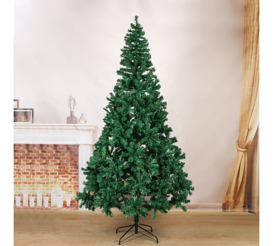 Изображение товара Елка Зимнее волшебство 240 см, d иголок 7 см, d нижнего яруса 135 см, 1280 веток 701422