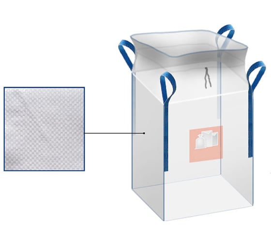 Изображение товара Биг-Бэг MW 95x95x150 см, верх сборка / низ глухой ББ95150ВСНГ
