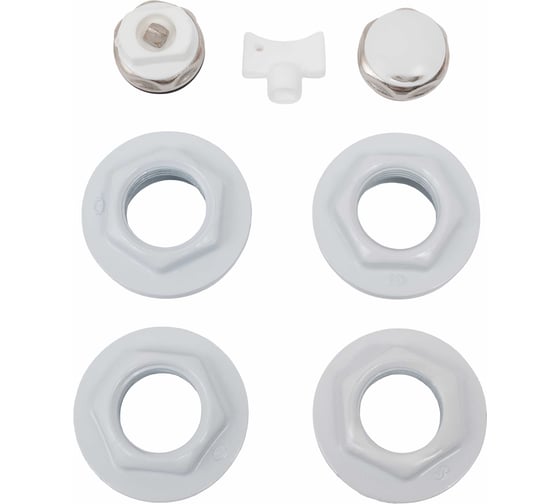 Изображение товара Монтажный комплект Gigant на 7 элементов 1/2 Белый GMK-12