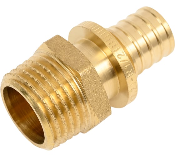 Изображение товара Переходник аксиальный SANEXT с наружной резьбой 16мм х 1/2" 4210