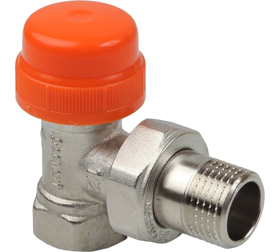 Изображение товара Термостатический клапан SANEXT RV2 угловой Ду15мм, НР-ВР 1/2" 6612