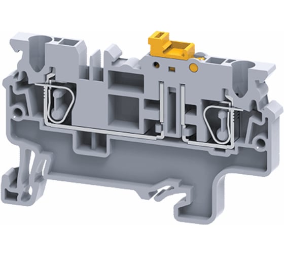 Изображение товара Клемма КЭАЗ с ножевым размыкателем пружинная OptiClip CXK-2,5-MT-N-I-серый 100 шт 289767