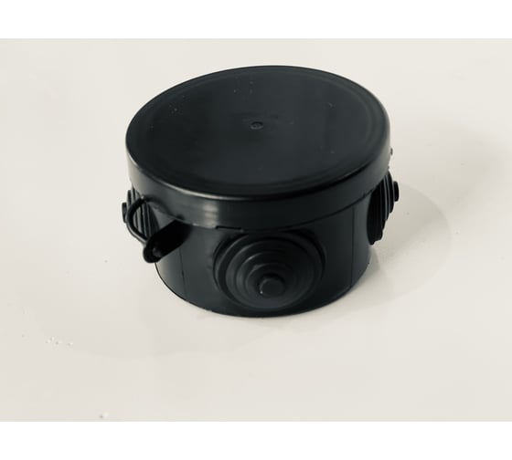 Изображение товара Коробка распределительная KOPOS черная KR 85 (FD) для О/П D=85x40мм 4хD20мм, IP54 KR 85_FD