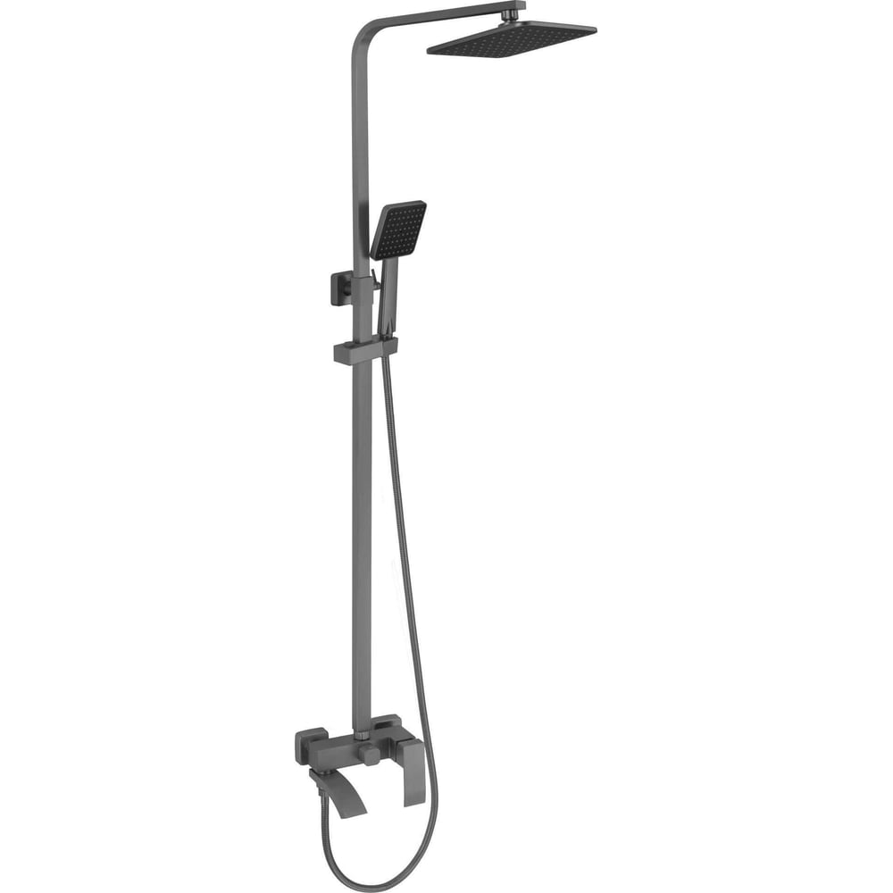 Изображение товара Душевая стойка Fmark FS8645-1Q с верхним и ручным душем, хром