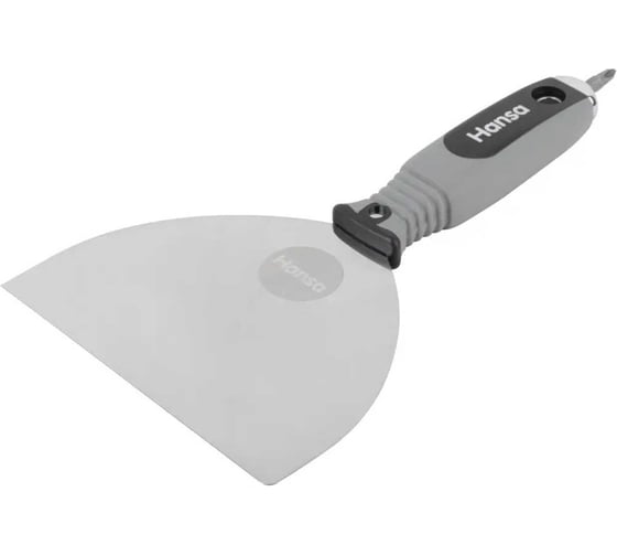 Изображение товара Шпатель с отверткой HANSA 150мм, нержавеющая сталь, 2К-ручка 641500