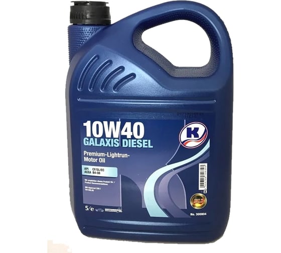 Изображение товара Масло моторное KUTTENKEULER Galaxis Diesel 10W40, 5л 300804