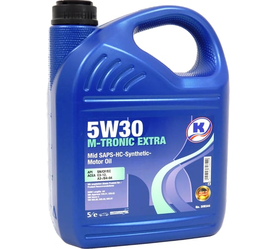 Изображение товара Масло моторное KUTTENKEULER M-Tronic Extra 5W30, 5л 309344