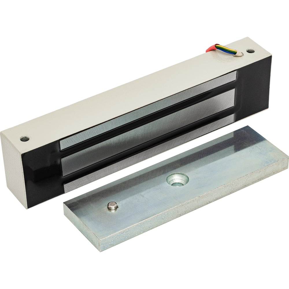 Изображение товара Электромагнитный замок ACCORDTEC ML-400K-2 с уголком, 400 кг усилие, внутренний монтаж