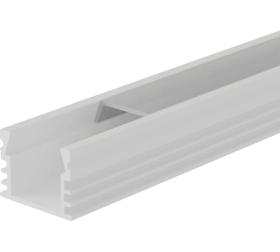 Изображение товара Профиль WOLTA алюминиевый, накладной, белый, 16x12x2000мм, готовый комплект, WAP-S-16/12/2000-W