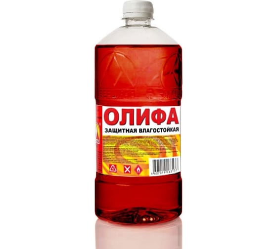 Изображение товара Олифа защитная влагостойкая Вершина Олифа 1 л Олифа защитная влаг