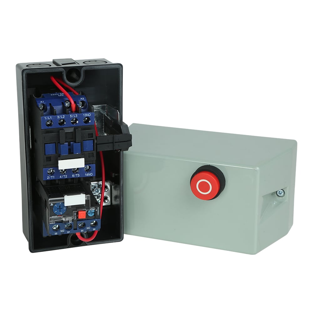 Изображение товара Пускатель КЭАЗ ПМЛ-1210-10А-220АС-УХЛ3-Б мощный силовой пускатель промышленные установки