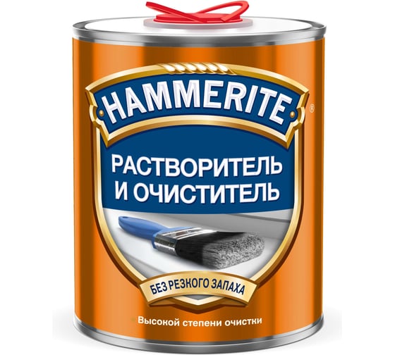 Изображение товара Растворитель и очиститель Hammerite 0.9 л 50034970