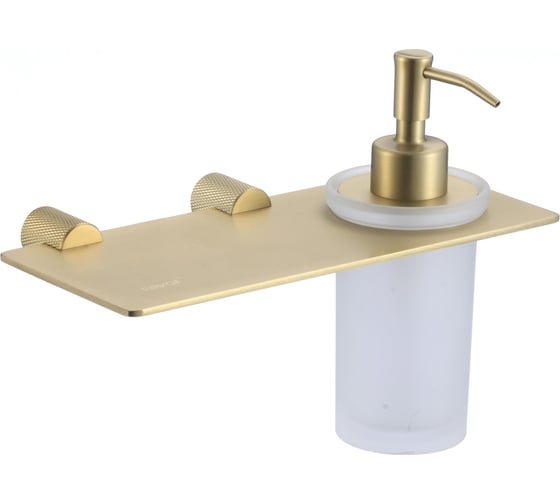 Изображение товара Дозатор для жидкого мыла с настенным держателем Savol S-002131C