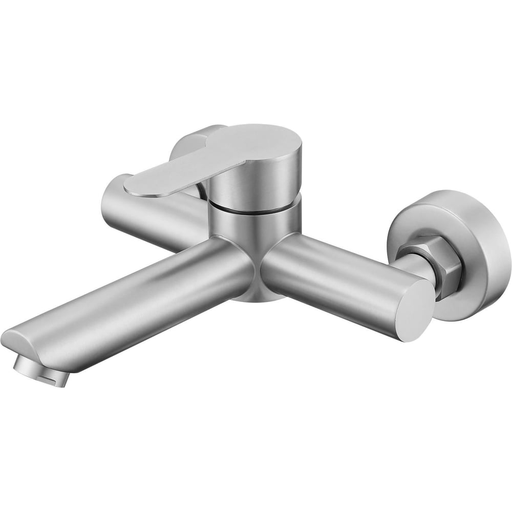 Изображение товара Смеситель для ванны Fmark FS8202 однорычажный без покрытия сатин