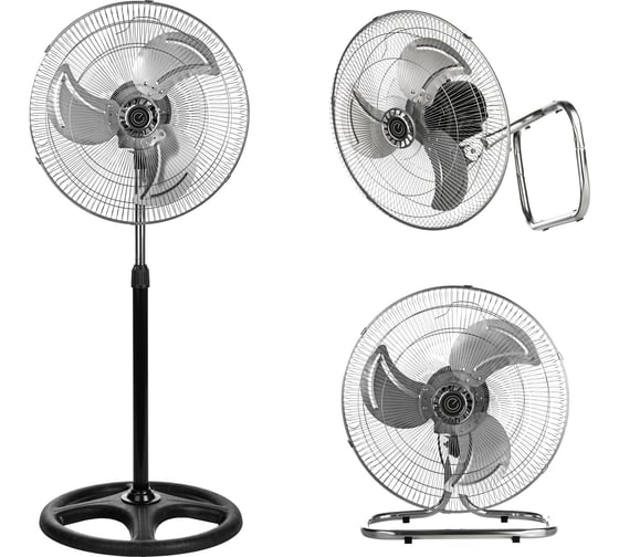 Изображение товара Вентилятор Energy EN-1668 3 в 1 (напольный/настольный/настенный) 109636