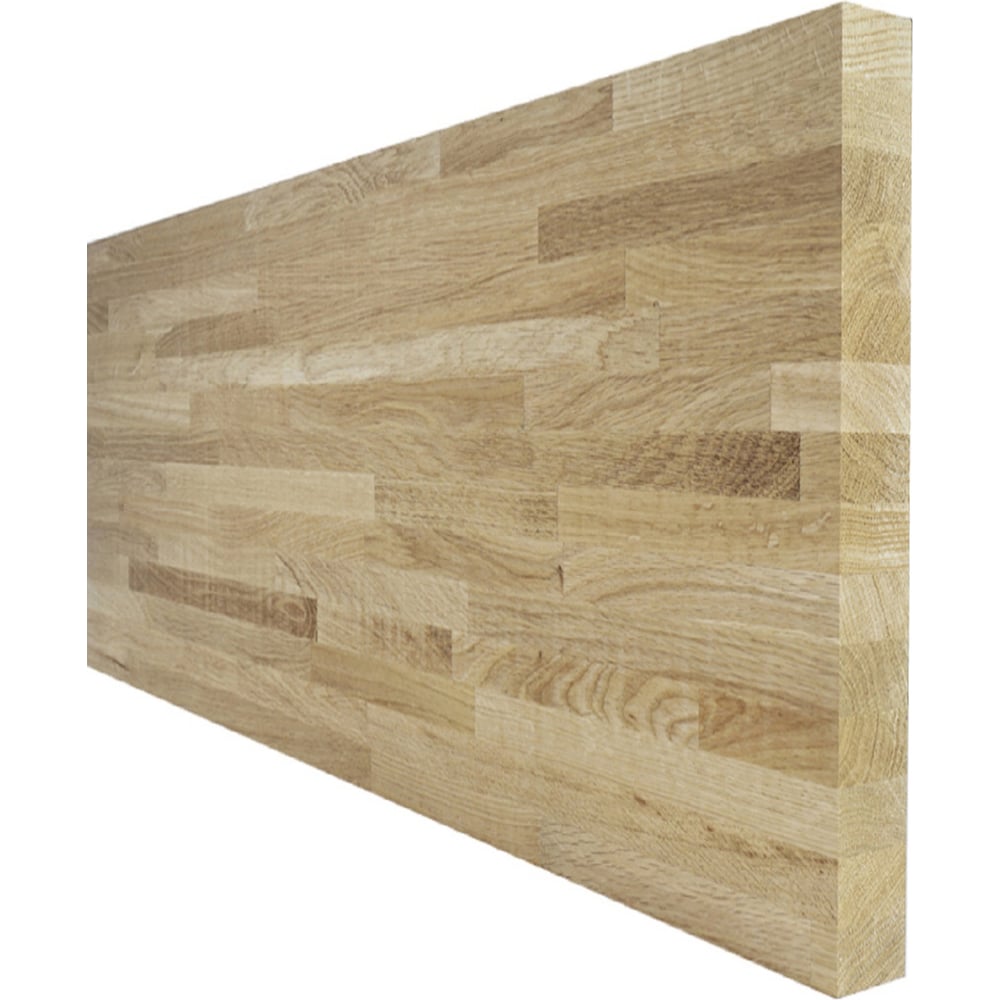 Изображение товара Тетива MW дуб-массив 40x400x3000 Экстра сращенный для лестниц