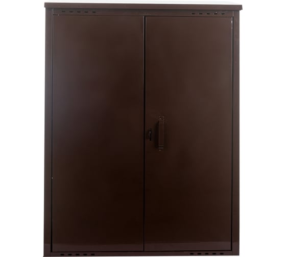 Изображение товара Шкаф для газовых баллонов Петромаш на 2 баллона, разборный, коричневый 60540