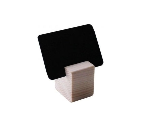 Изображение товара Ценникодержатель Контур Лайн Деревяшкино 30х40 мм, 6 шт в упаковке 09FE0402