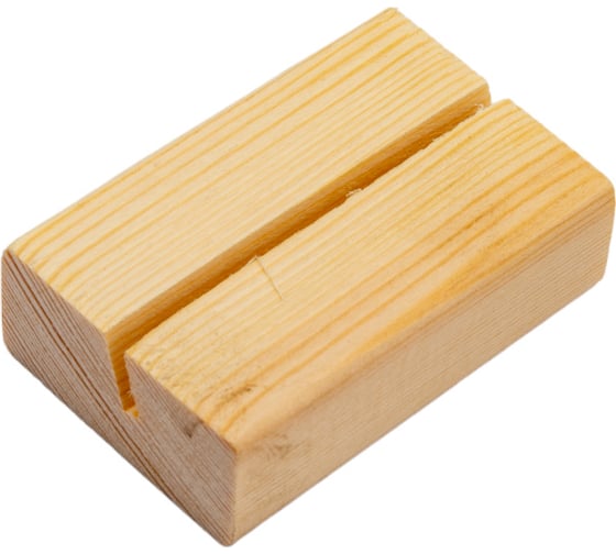 Изображение товара Ценникодержатель Контур Лайн Деревяшкино 60х19 мм, 6 шт в упаковке 09FE0403