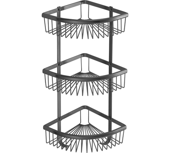 Изображение товара Полка решетка угловая тройная Savol S-Q5854-3