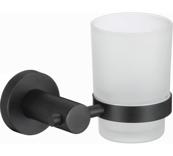 Изображение товара Стакан стеклянный Savol с настенным держателем S-005658H