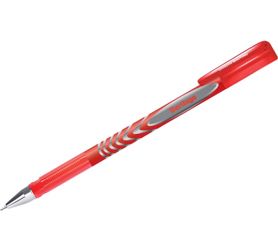 Изображение товара Гелевая ручка Berlingo G-Line красная, 0.5 мм, игольчатый стержень CGp_50118