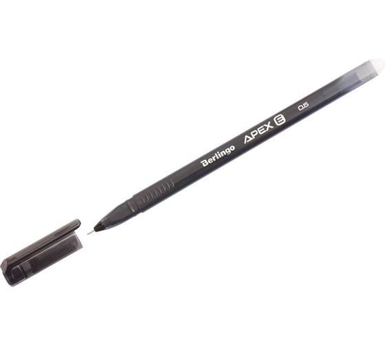Изображение товара Набор ручек гелевых стираемых Berlingo 20 шт. в упаковке, "Apex E", черная, 0,5мм, трехгранная CGp_50211
