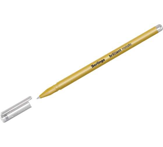 Изображение товара Гелевая ручка Berlingo Brilliant Metallic золото металлик, 0.8 мм CGp_40009