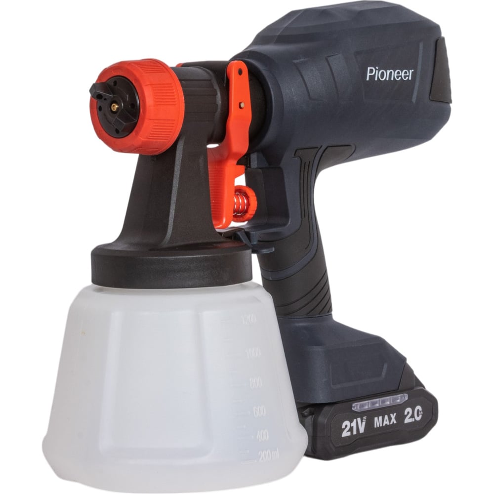 Изображение товара Беспроводной краскопульт Pioneer BSG-2020-01 для краски и лаковых покрытий