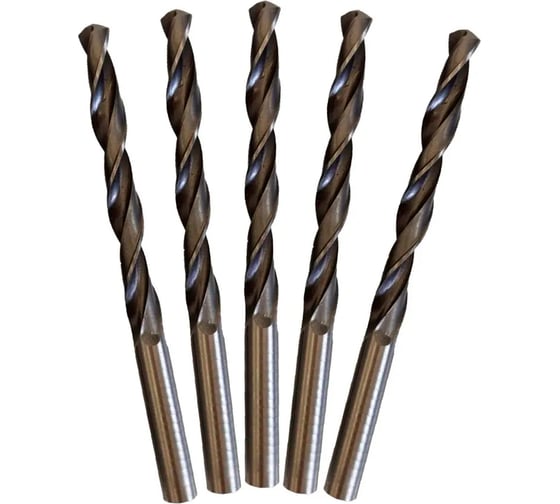 Изображение товара Сверло по металлу спиральное ИНСТРУМЕНТ - ЦЕНТР 7.4 мм, Р6М5, 5 шт 18518