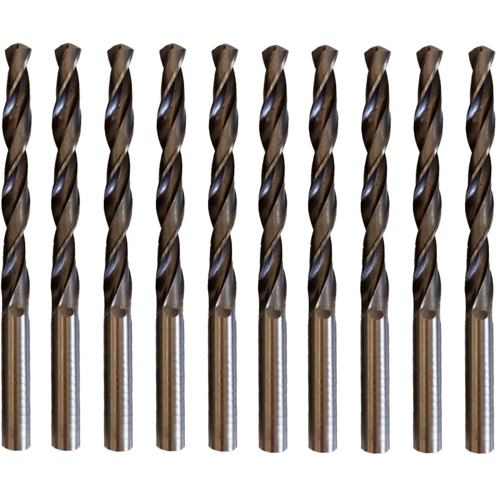 Изображение товара Спиральное сверло по металлу ИНСТРУМЕНТ - ЦЕНТР 8.1 мм 10 шт