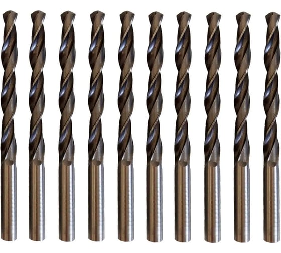 Изображение товара Сверло по металлу спиральное ИНСТРУМЕНТ - ЦЕНТР 6.7 мм, Р6М5, 10 шт 18477-10